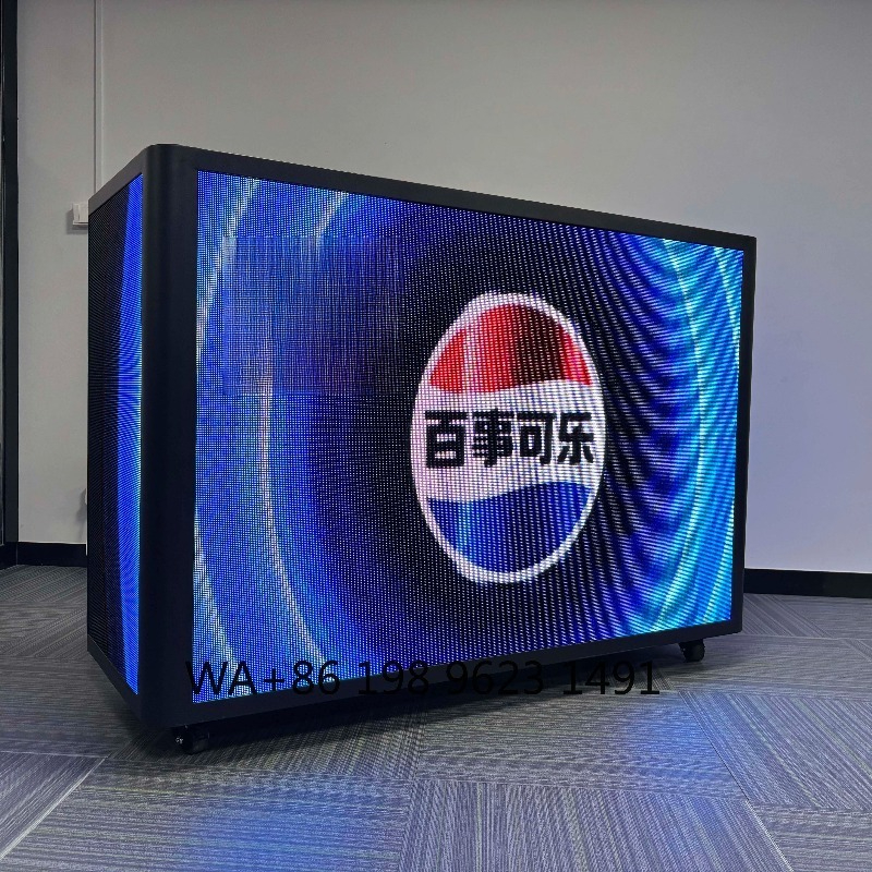 Portable DJ Booth Facade LED V - Event Party Dj 评论和价格