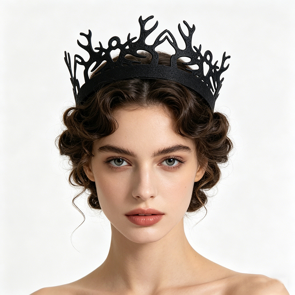 1pc Fashion Black Gothic Antle - Event & Party Supply Photos 评论和价格