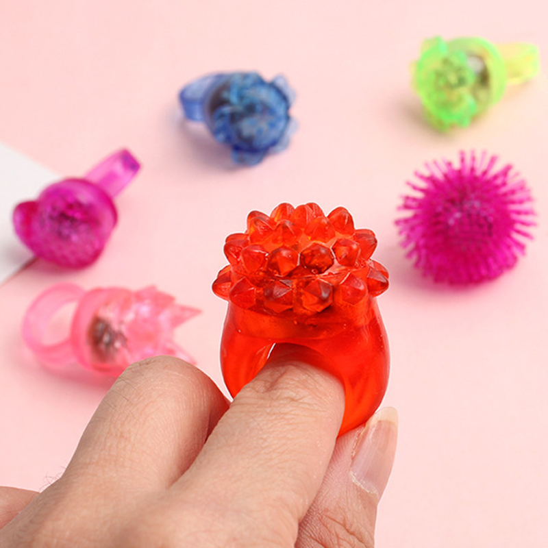 20/30/50pcs Glowing Rings LED  - Cotton Candy Cone 评论和价格