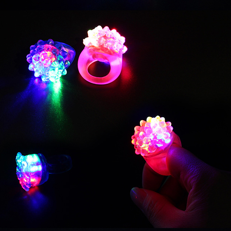 20/30/50pcs Glowing Rings LED  - Cotton Candy Cone 评论和价格