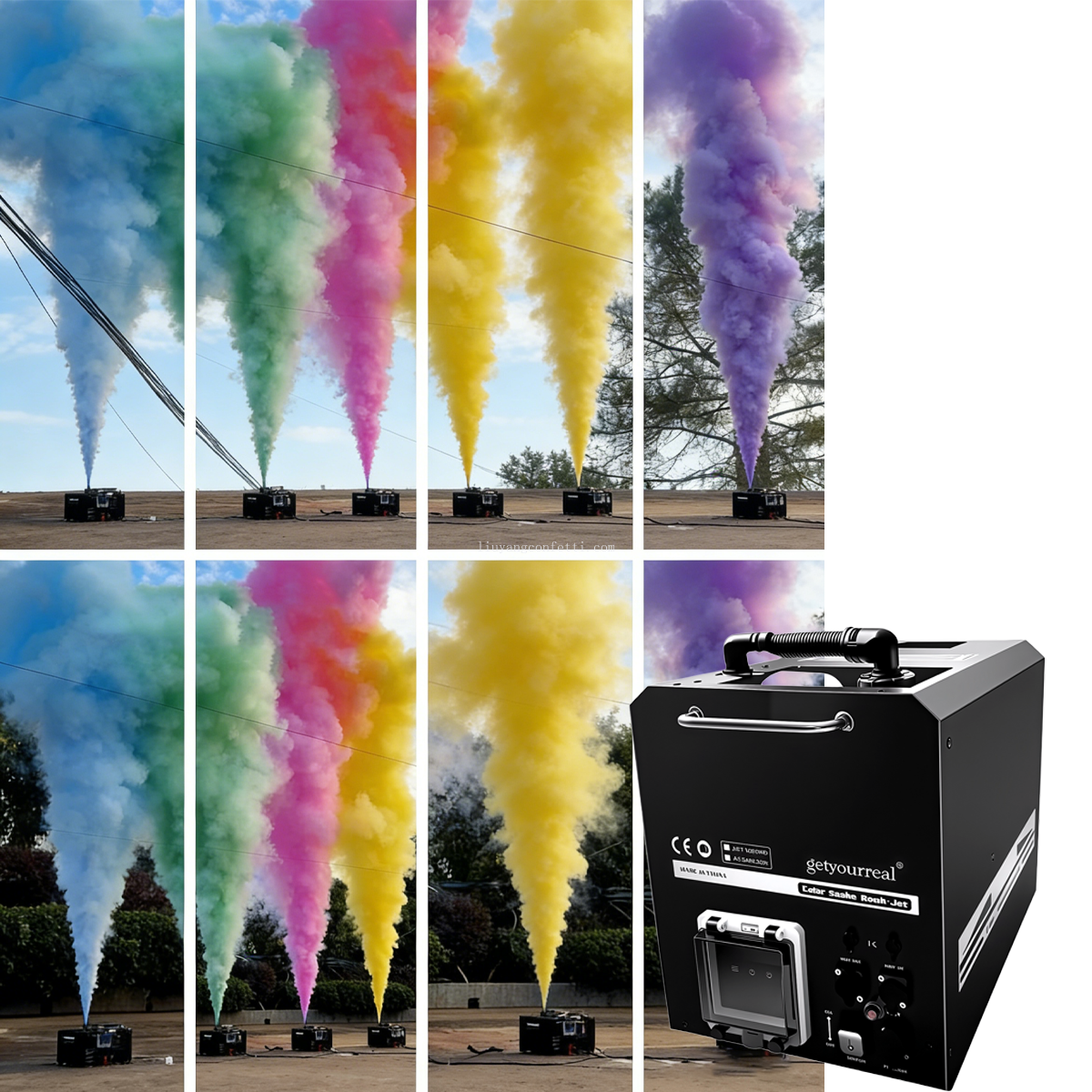 Event Color Smoke Machine Remo - Event Party Dj 评论和价格
