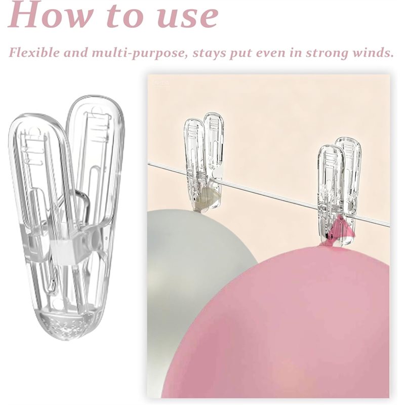 ABBP-30 Pack Balloon Arch Clip - Balloon Arch Kit 评论和价格