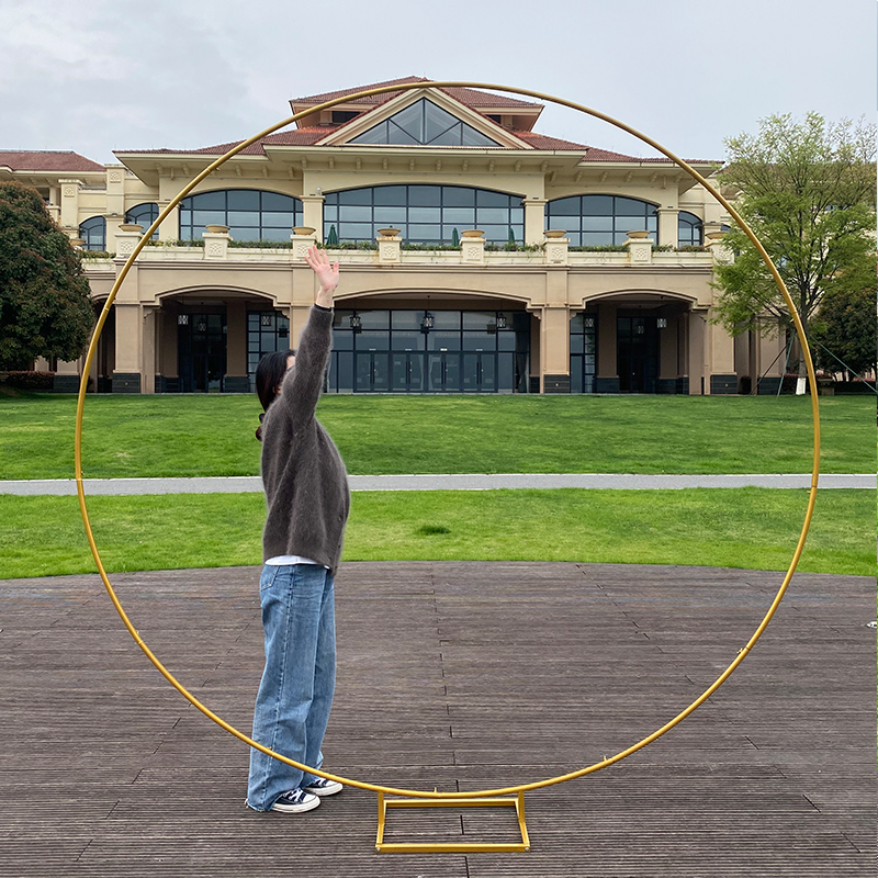 Wedding Arch Stand Round Metal - Balloon Arch Kit 评论和价格