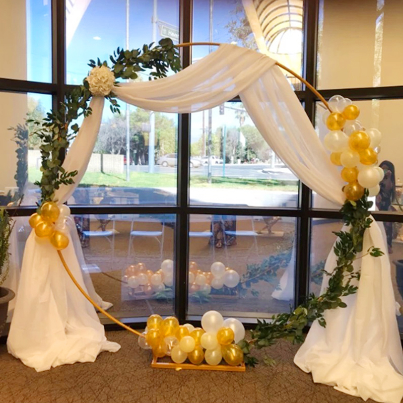 Wedding Arch Stand Round Metal - Balloon Arch Kit 评论和价格