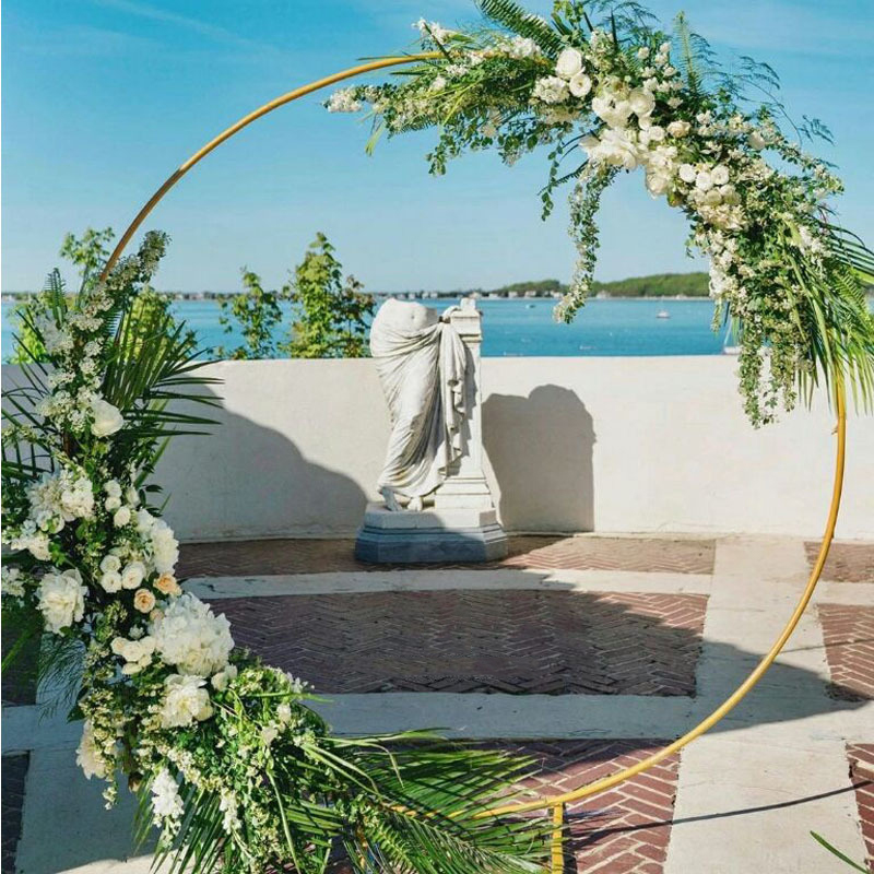 Wedding Arch Stand Round Metal - Balloon Arch Kit 评论和价格