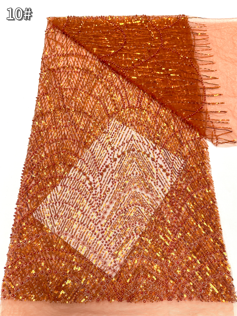 African French Sequined Lace F - Glitter Tablecloth 评论和价格