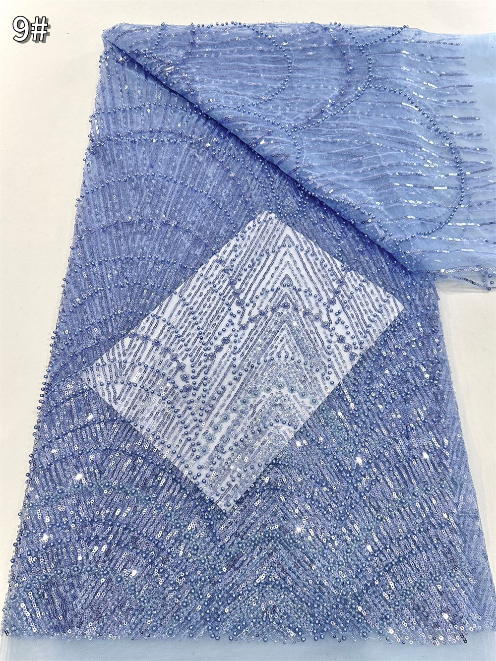 African French Sequined Lace F - Glitter Tablecloth 评论和价格