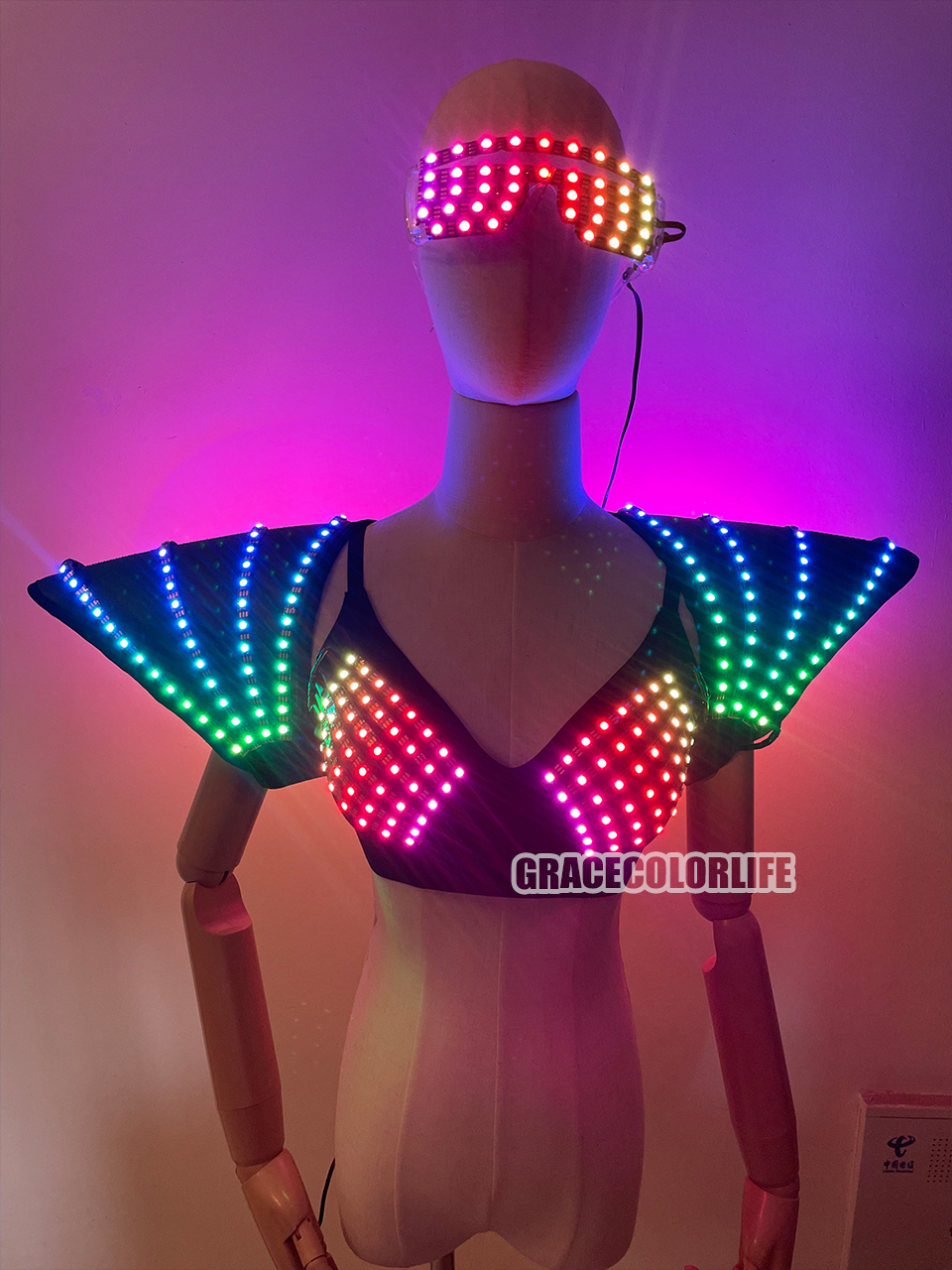 Cyberpunk Full-Color Laser LED - Event Party Dj 评论和价格