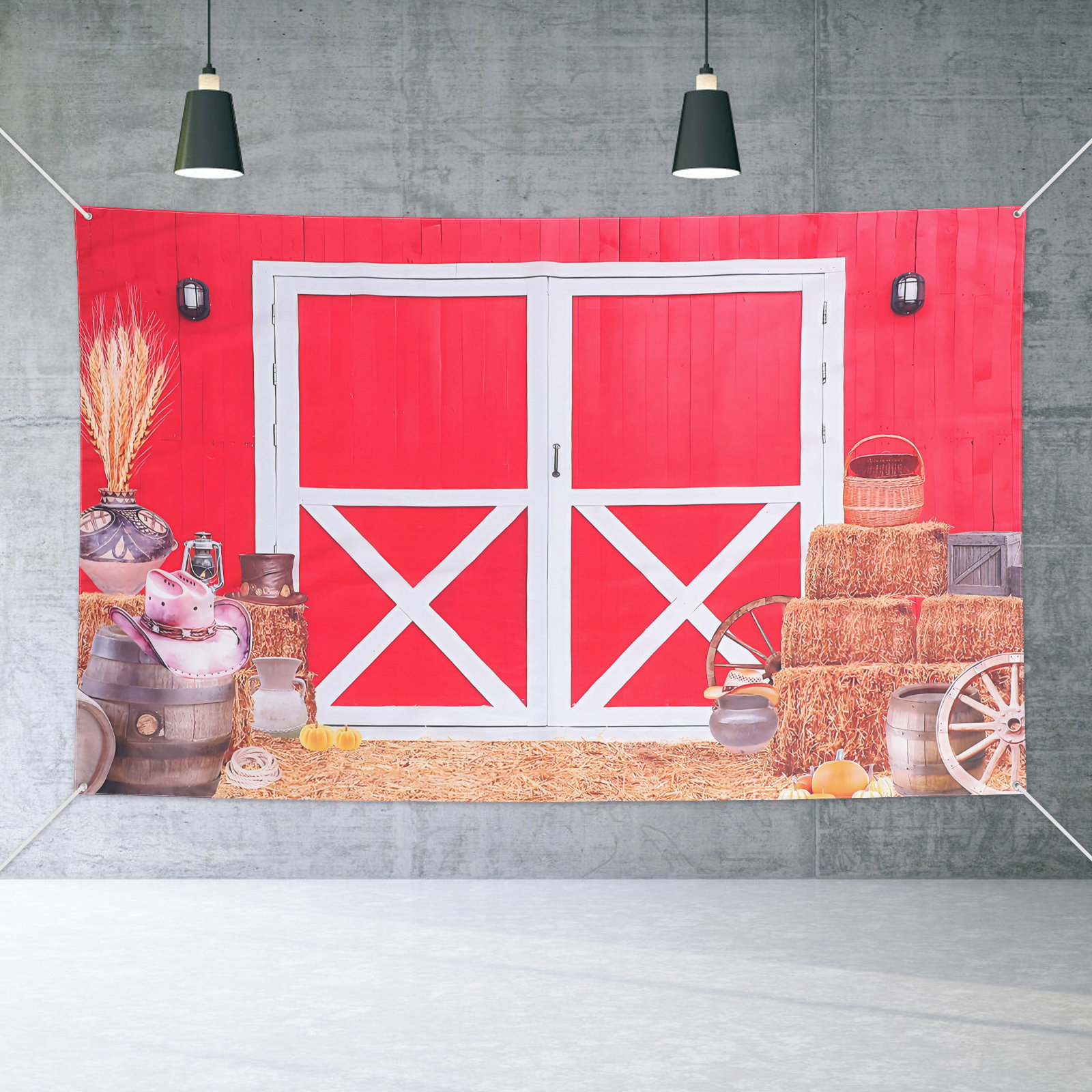 Barn Door Photography Backdrop - Dessert Table Backdrop 评论和价格