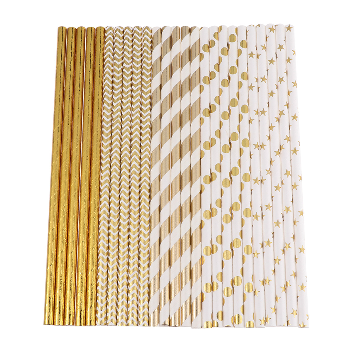 50Pcs Heart Paper Straws Biode - Paper Straw Color 评论和价格