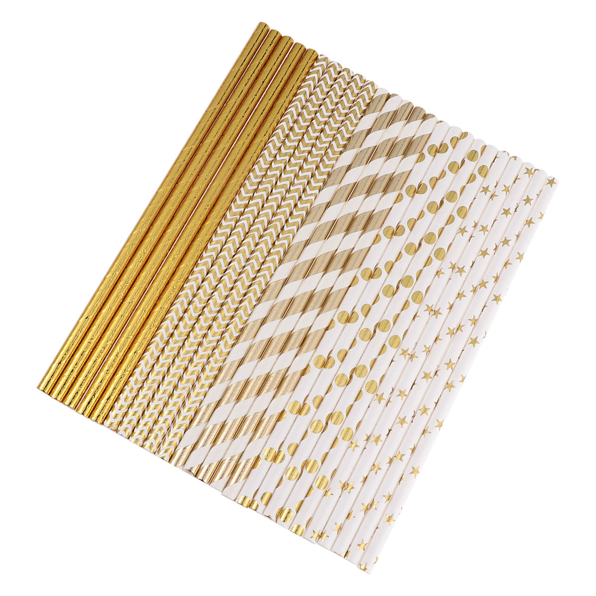50Pcs Heart Paper Straws Biode - Paper Straw Color 评论和价格