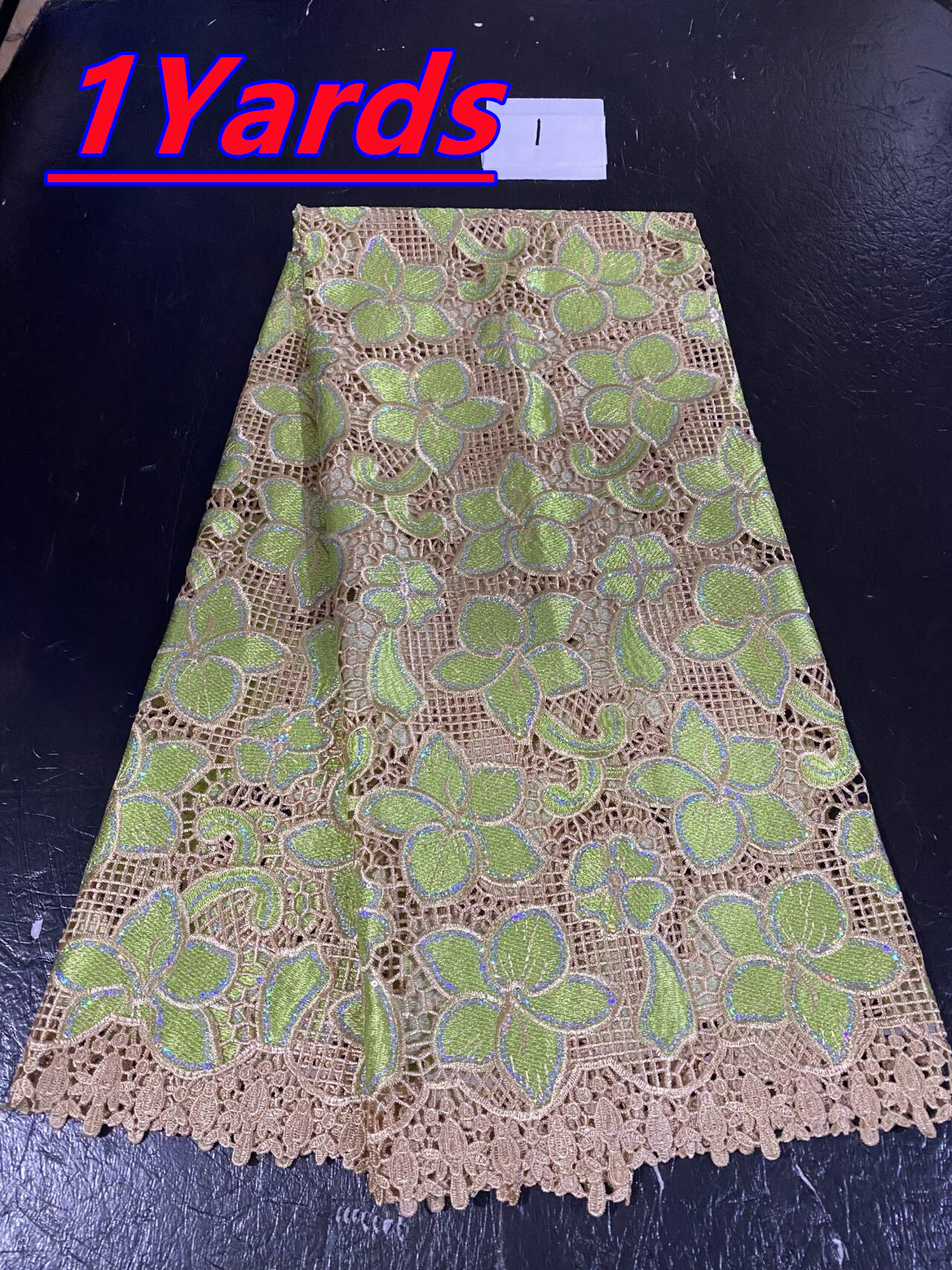 African Sequins Lace Fabrics F - Glitter Tablecloth 评论和价格