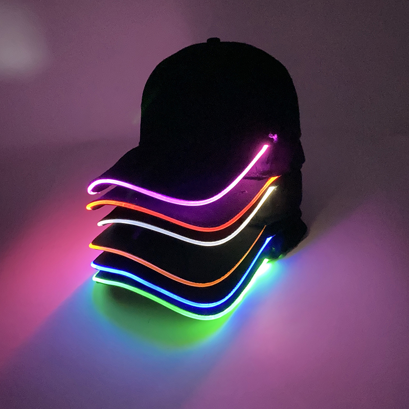 LED Light up Baseball Hat Flas - Cotton Candy Cone 评论和价格