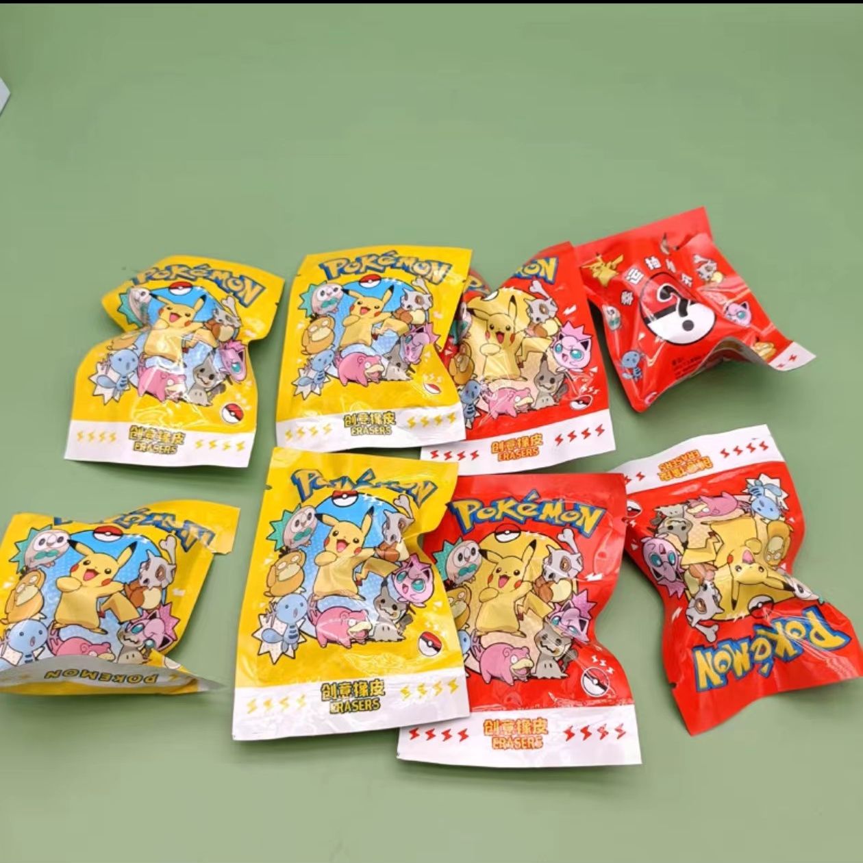 Pokemon Blind Bag Eraser Surpr - Party Favor Bag 评论和价格