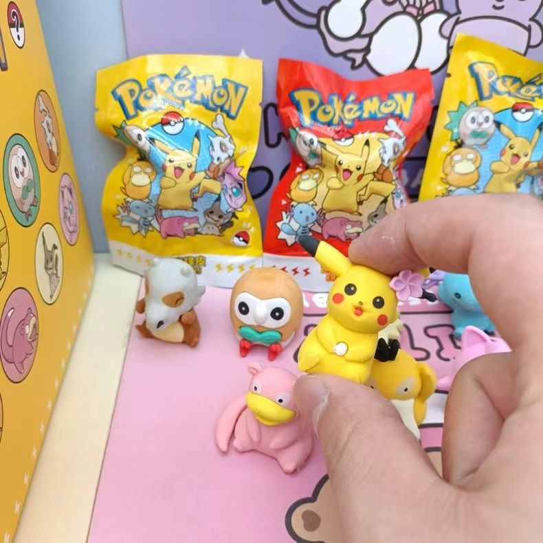 Pokemon Blind Bag Eraser Surpr - Party Favor Bag 评论和价格
