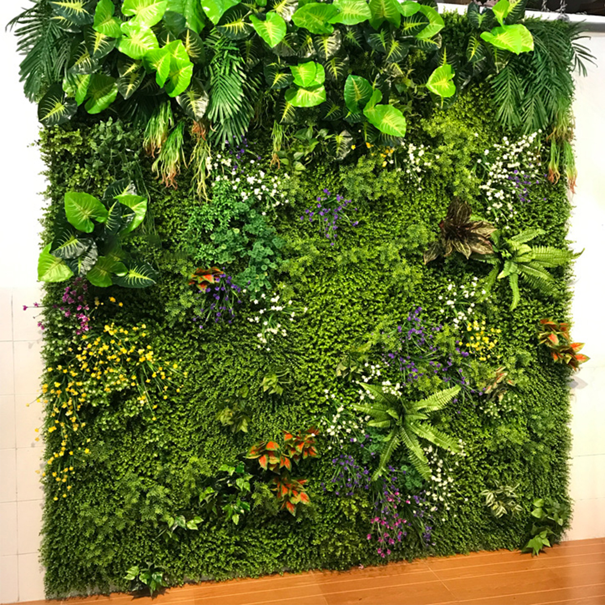 Artificial Plant Wall Reusable - Flower Wall Panel 评论和价格