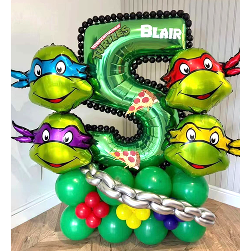 Ninja Turtles Themed Balloon A - Balloon Arch Kit 评论和价格