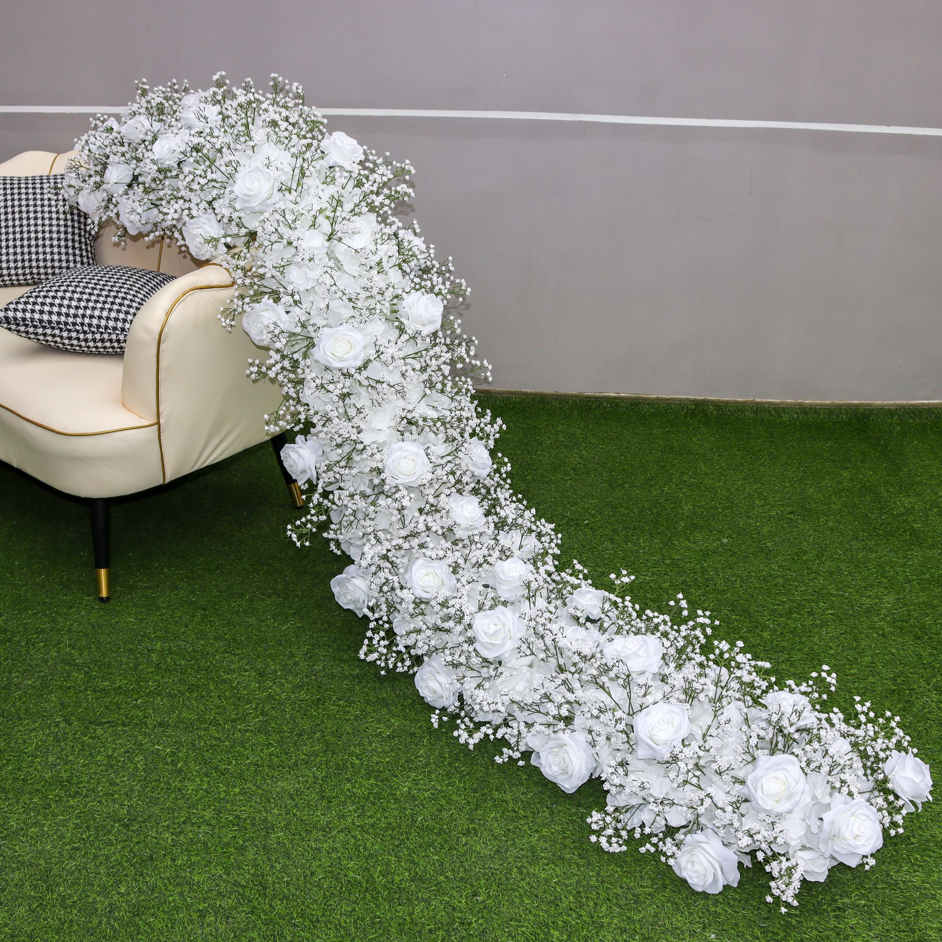 Uflower Luxury Artificial Flow - Flower Wall Panel 评论和价格
