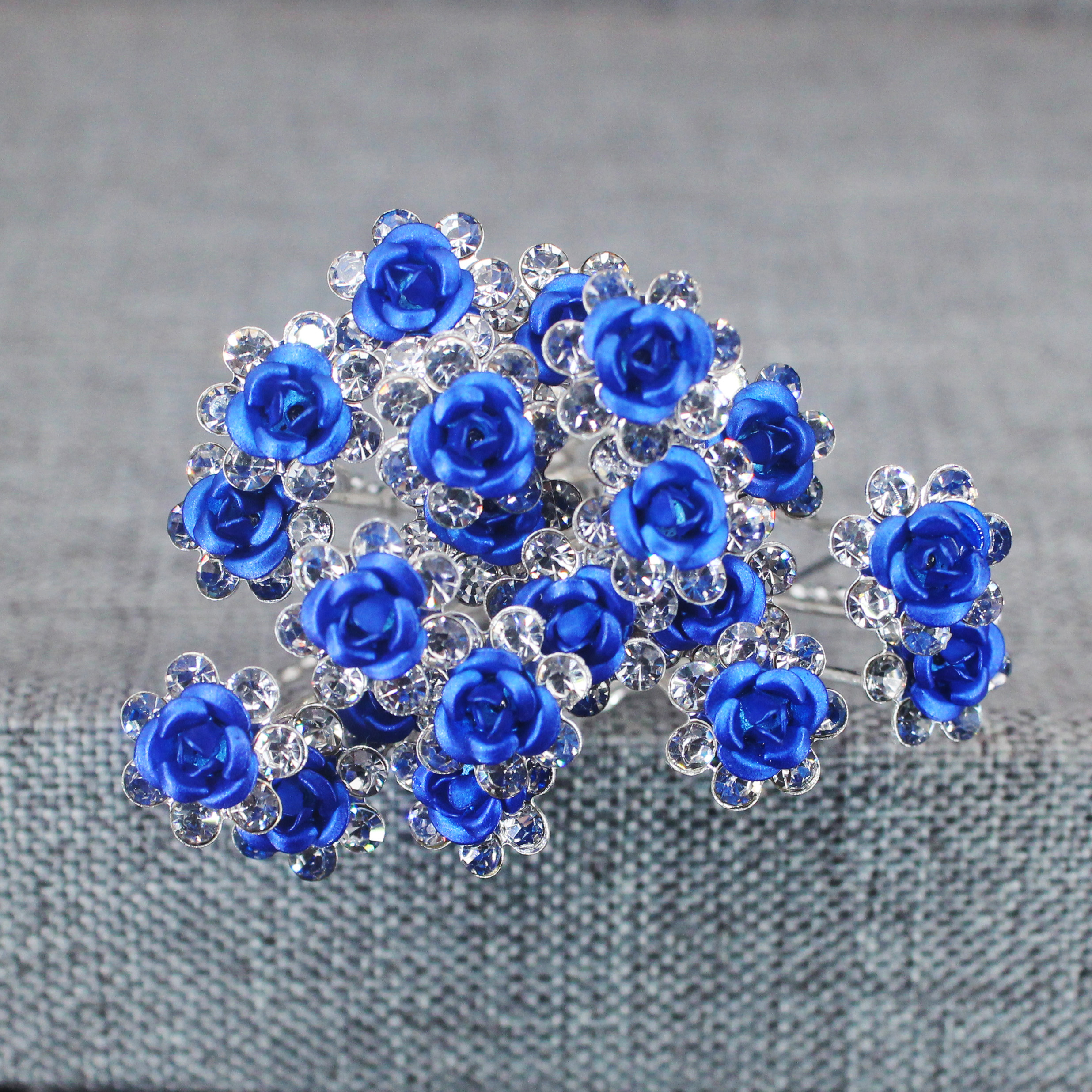 20PCS Rose Flower Rhinestone H - Event Suppliers 评论和价格