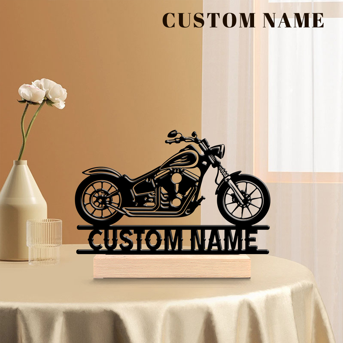 1Pc Csutom Name Road Motorbike - Eve Party 评论和价格