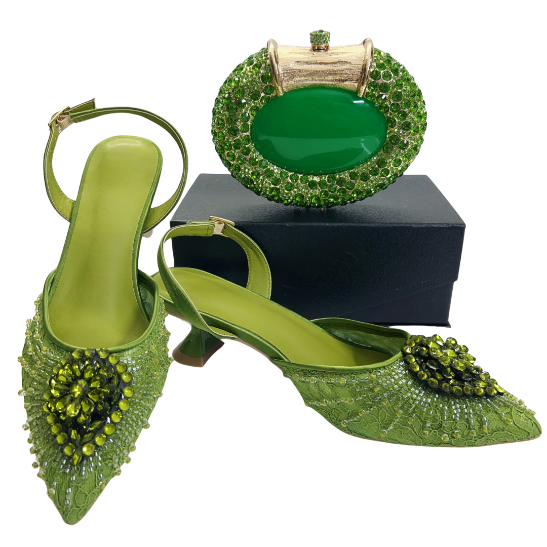 Italian Designer Evening Shoes - Party Favor Bag 评论和价格
