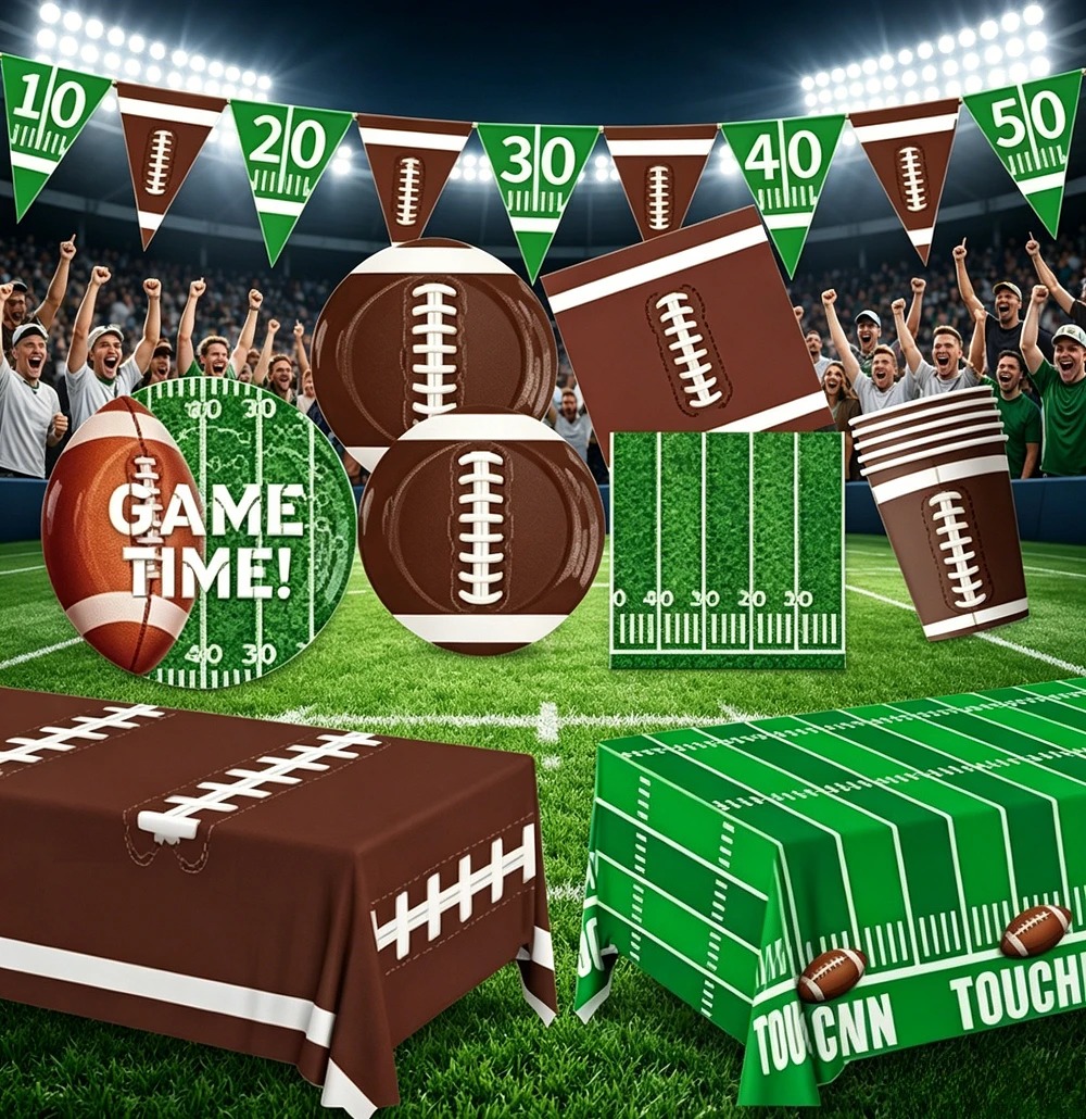 American Football Super Bowl P - Table Cloth Disposable 评论和价格